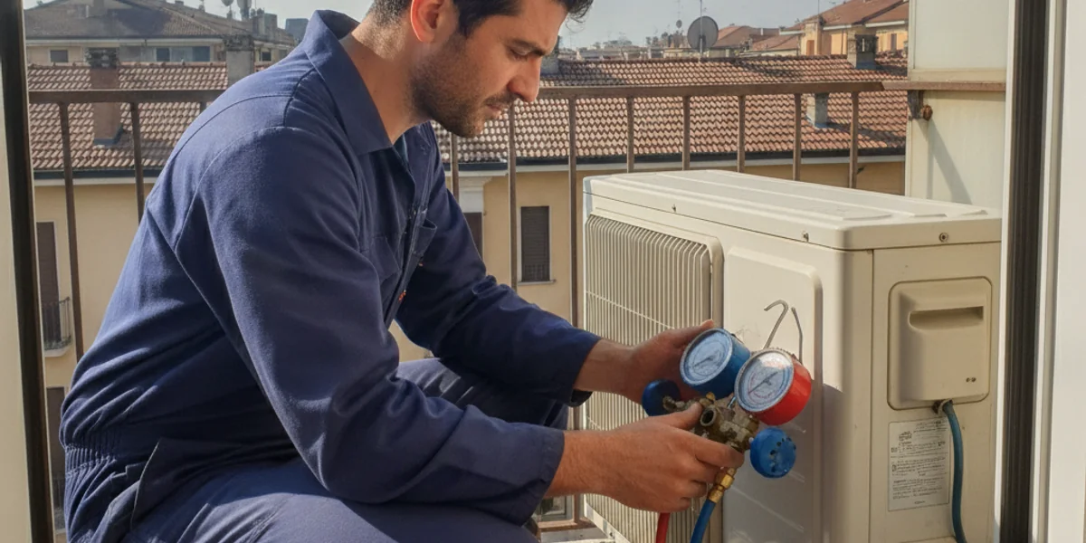 Ricarica gas condizionatore Mitsubishi a Milano